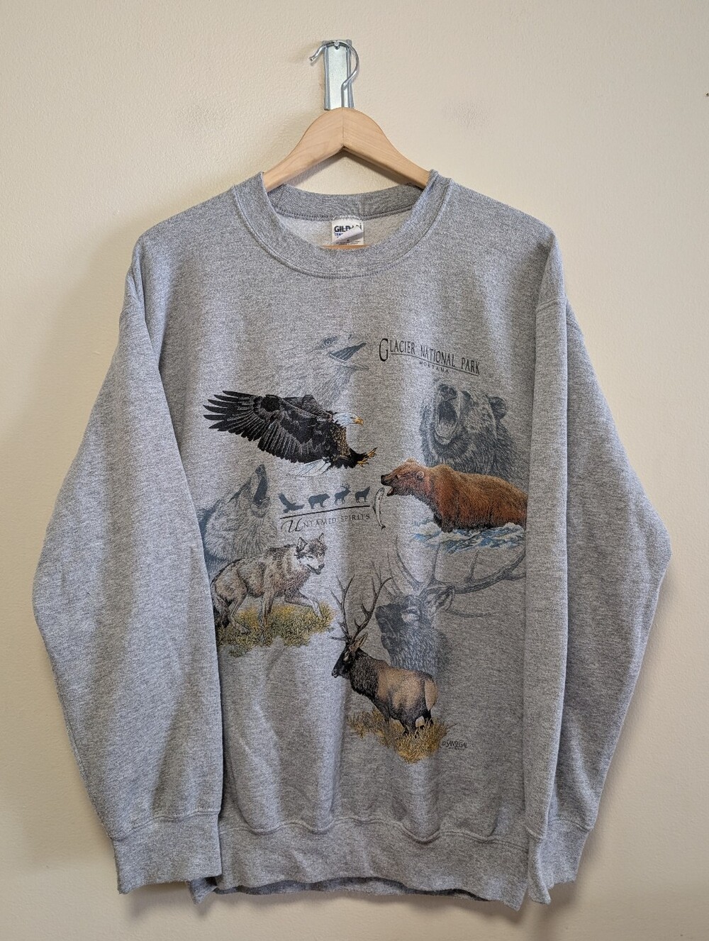 Vintage 90s Glacier National Park Wildlife